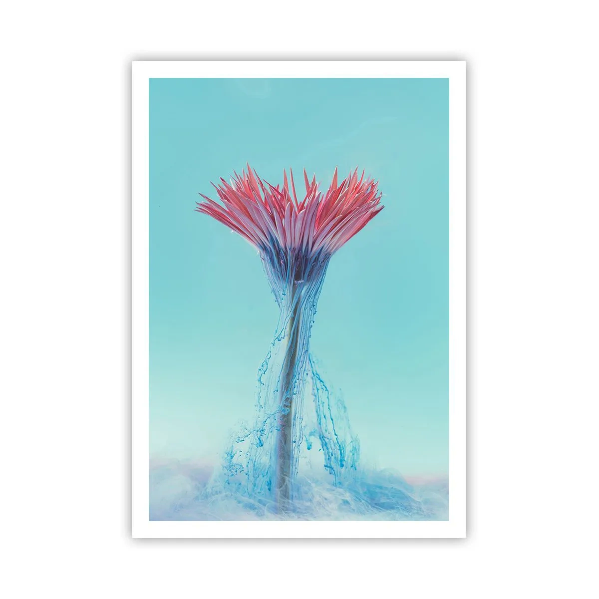 Póster - En un abrazo vigorizante - 70x100 cm