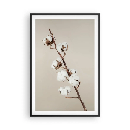 Póster en marco negro - En la fuente de la suavidad - 61x91 cm