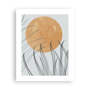 Póster - Siempre hacia el sol - 40x50 cm