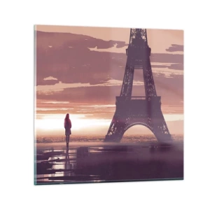 Cuadro sobre vidrio - Impresiones sobre Vidrio - Sólo ellas dos - 30x30 cm