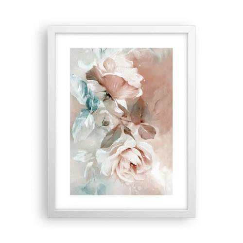 Póster en marco blanco - El espíritu del romanticismo - 30x40 cm