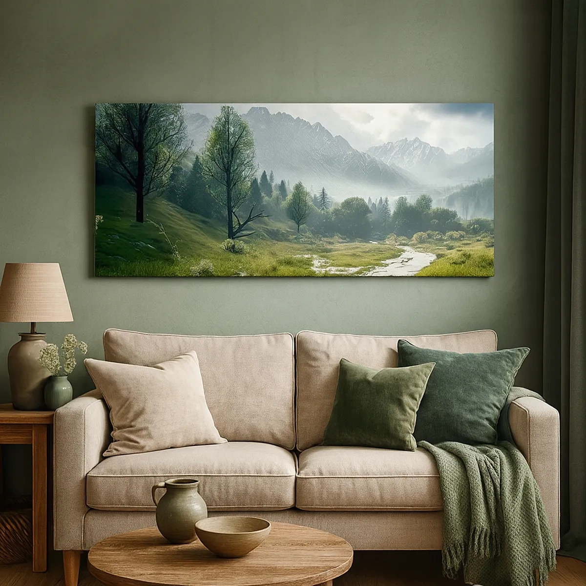 Cuadro sobre lienzo - Impresión de Imagen - De ida y vuelta - 30x30 cm