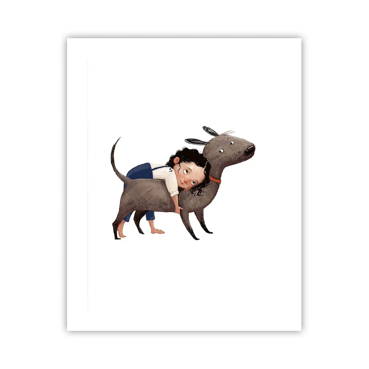 Póster - Mejores amigos - 40x50 cm