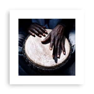 Póster - Vive a tu ritmo - 30x30 cm