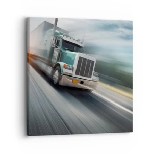 Cuadro sobre lienzo - Impresión de Imagen - Un gigante norteamericano en apuros - 30x30 cm