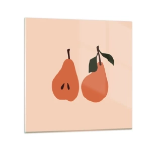 Cuadro sobre vidrio - Impresiones sobre Vidrio - La dulzura misma - 30x30 cm