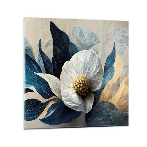 Cuadro sobre vidrio - Impresiones sobre Vidrio - Con un corazón de oro - 40x40 cm