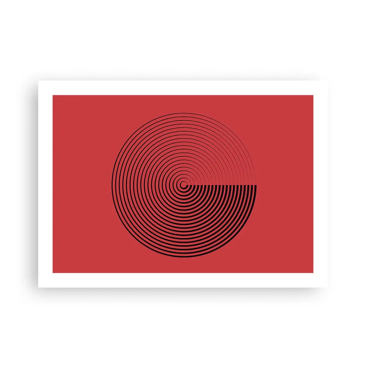 Póster - Movimiento circular - 70x50 cm