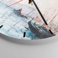 Esfera sin numeración, con rayas