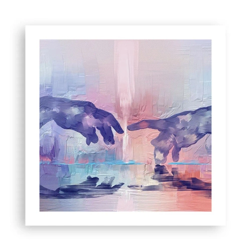 Póster - Chispa divina de vida - 50x50 cm