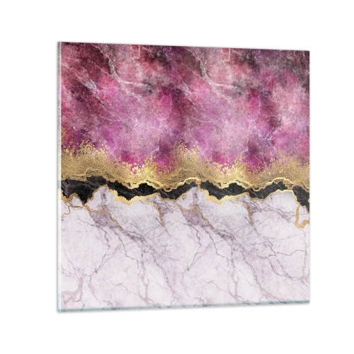 Cuadro sobre vidrio - Impresiones sobre Vidrio - En la frontera - 40x40 cm