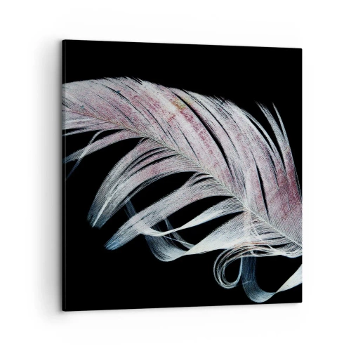 Cuadro sobre lienzo - Impresión de Imagen - Piensa en el tacto - 50x50 cm