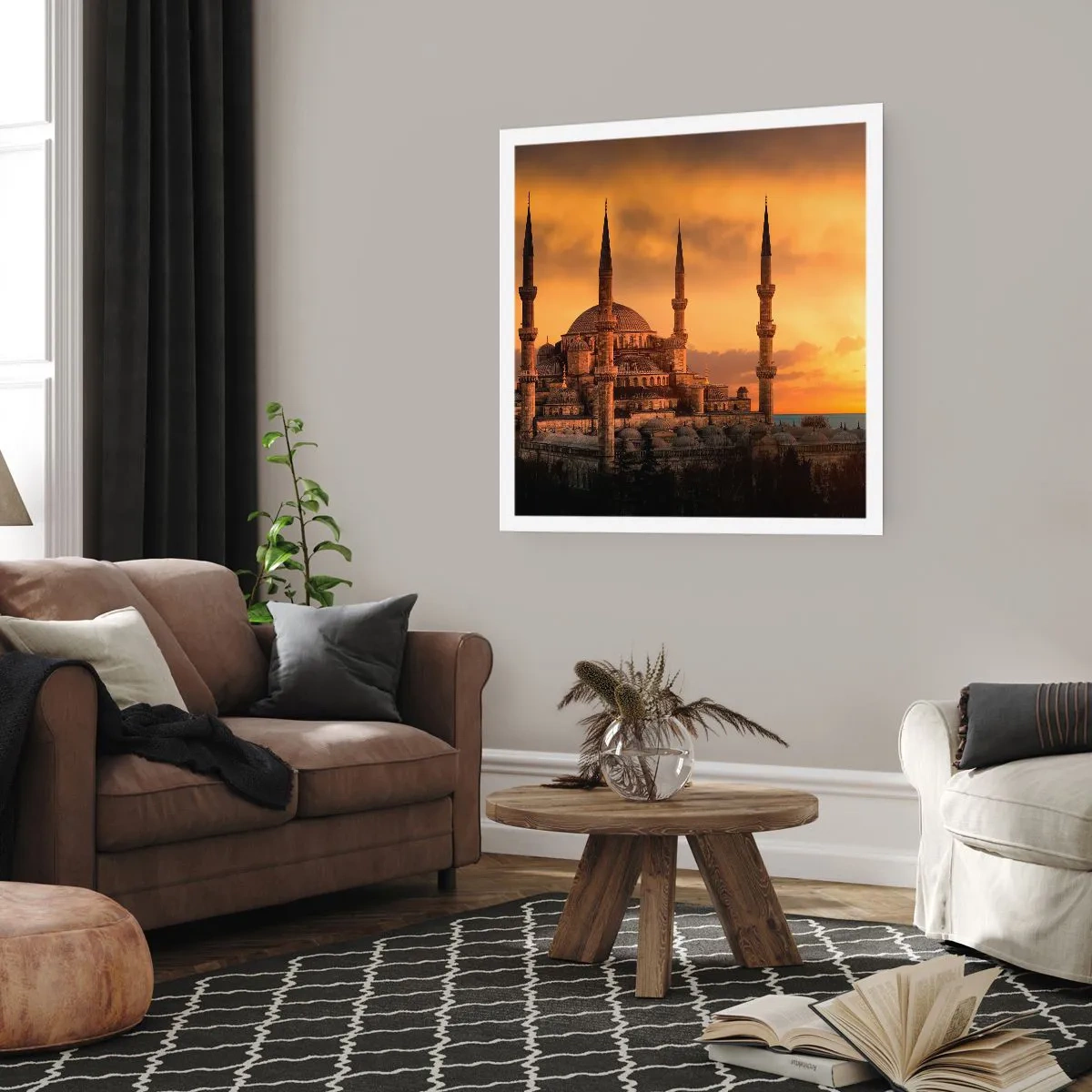 Póster - Dios es grande - 40x40 cm