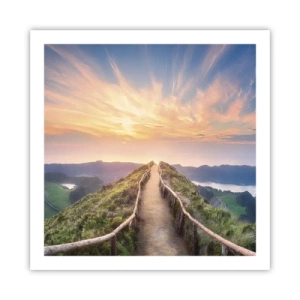 Póster - Cerca del cielo - 60x60 cm