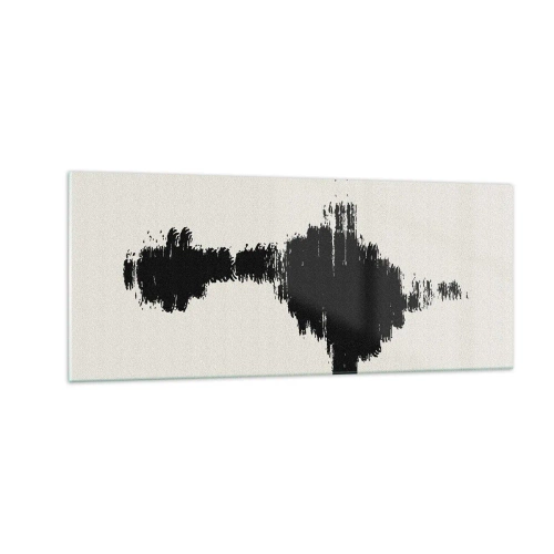 Cuadro sobre vidrio - Impresiones sobre Vidrio - Vibraciones de la imaginación - 100x40 cm