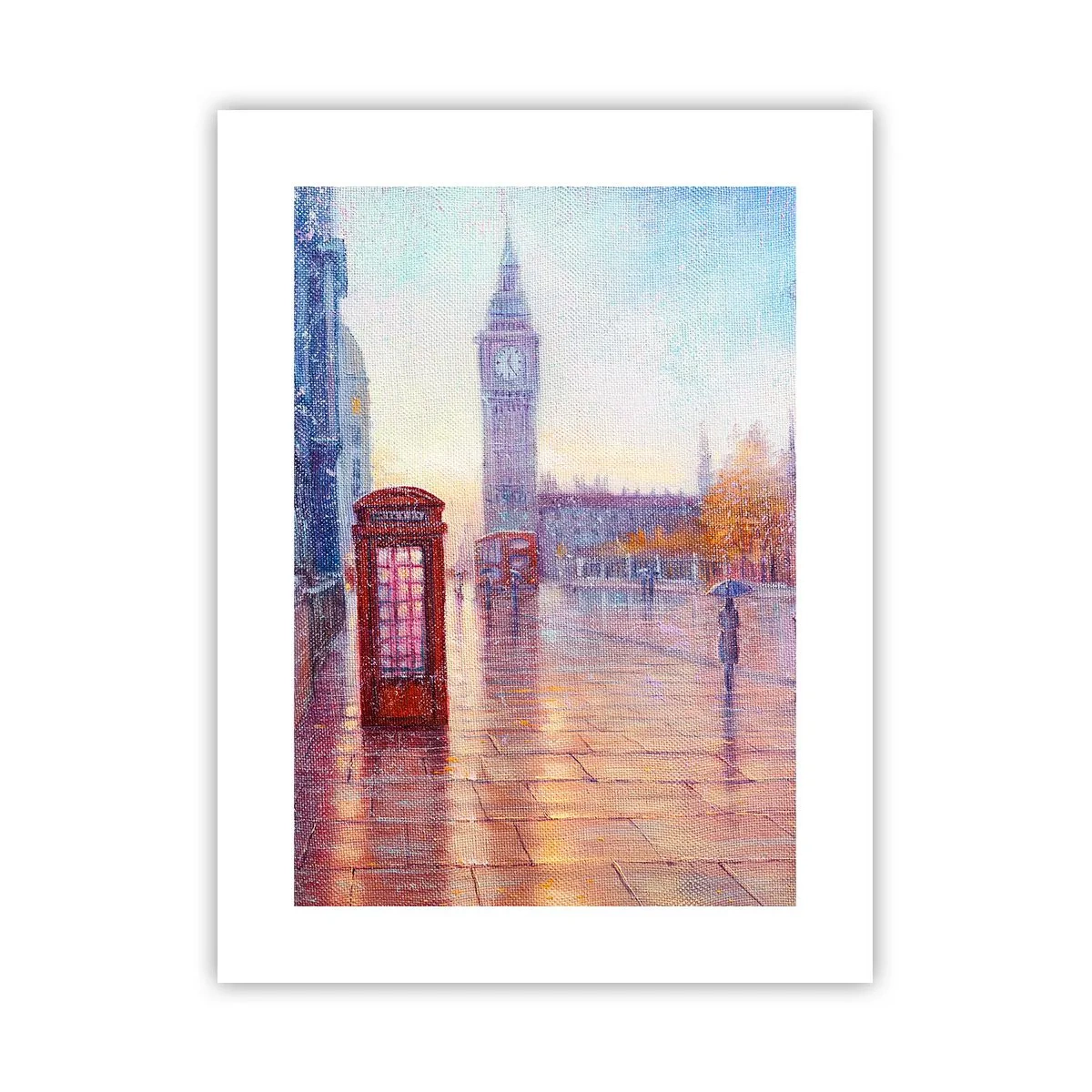 Póster - Un día de otoño en Londres - 30x40 cm