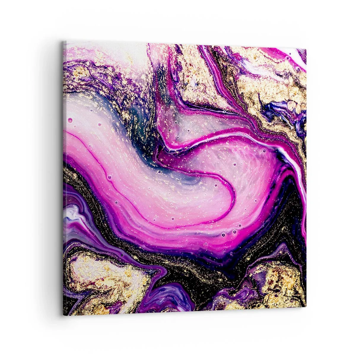 Cuadro sobre lienzo - Impresión de Imagen - Un momento abstracto - 50x50 cm