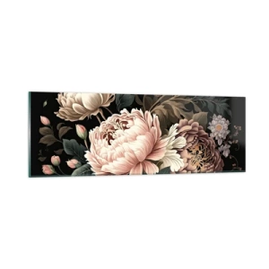 Cuadro sobre vidrio - Impresiones sobre Vidrio - En estilo barroco - 90x30 cm