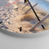 Esfera sin numeración, con rayas