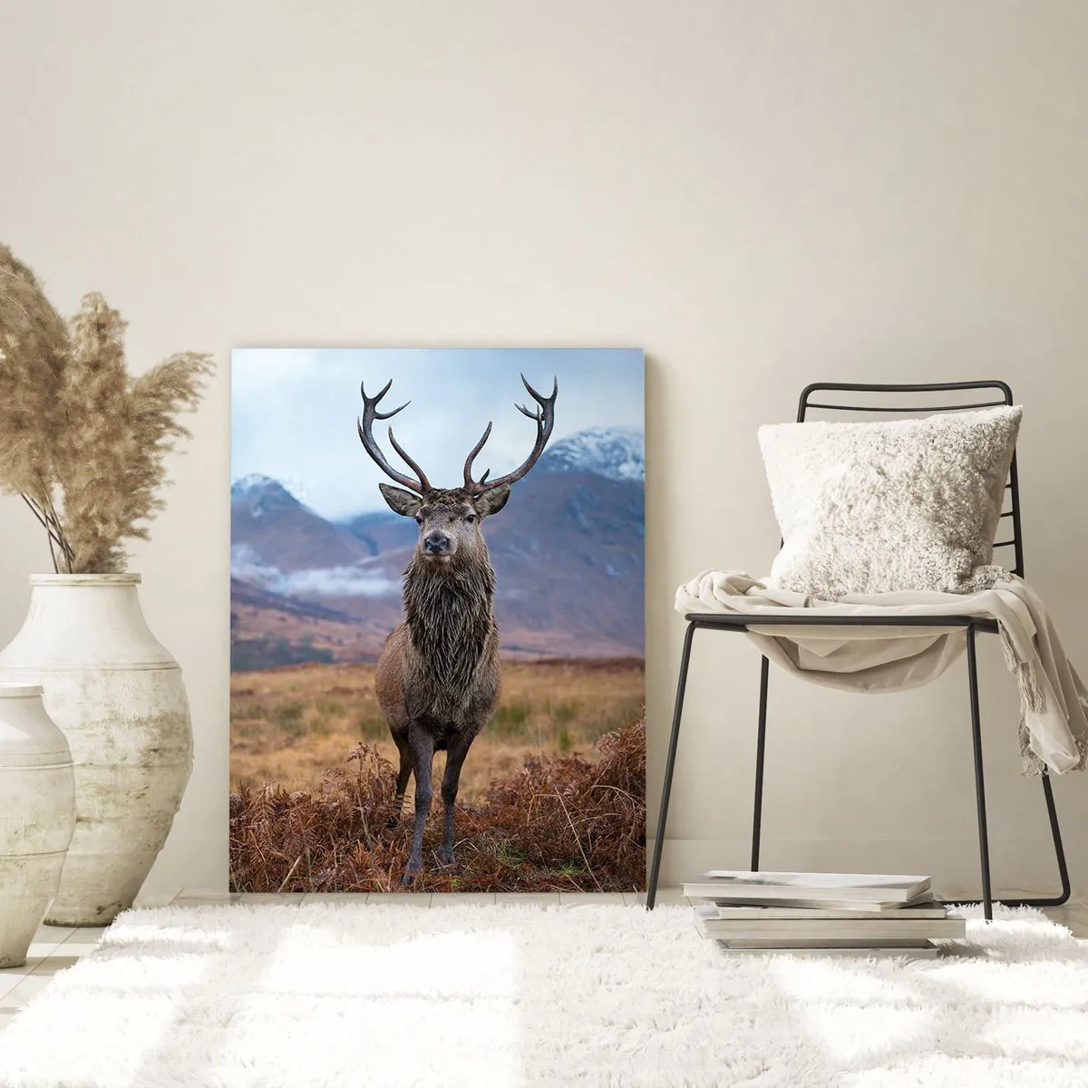 Cuadro sobre vidrio - Impresiones sobre Vidrio - En mi propia tierra - 70x100 cm