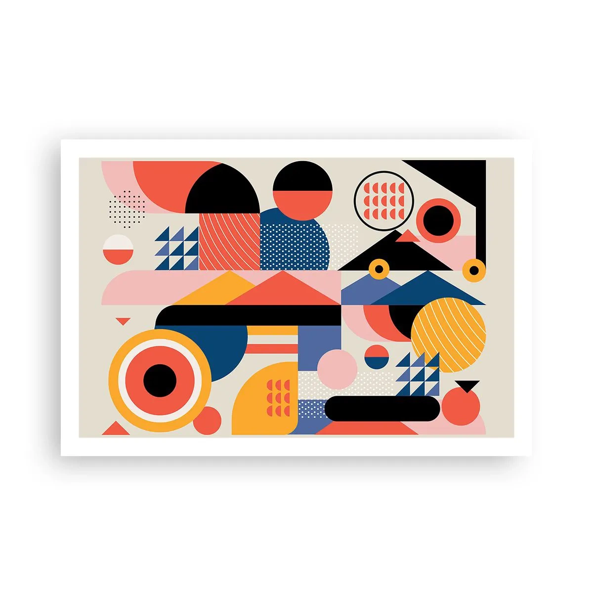 Póster - Composición: juegos - 91x61 cm