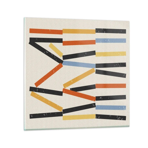 Cuadro sobre vidrio - Impresiones sobre Vidrio - Composición horizontal - 30x30 cm