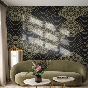 Fotomural Premium Canvas - Multiplicación de la unidad - Abstracción, Gráficos, Distritos - 200x140 cm