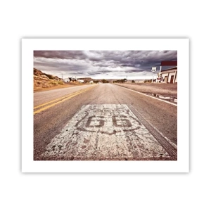 Póster - Mother Road: una leyenda americana - 50x40 cm