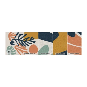 Muestra De Fotomural Standard Eco - Mares de coral - bohemia, minimalista, Hoja - 100x30 cm
