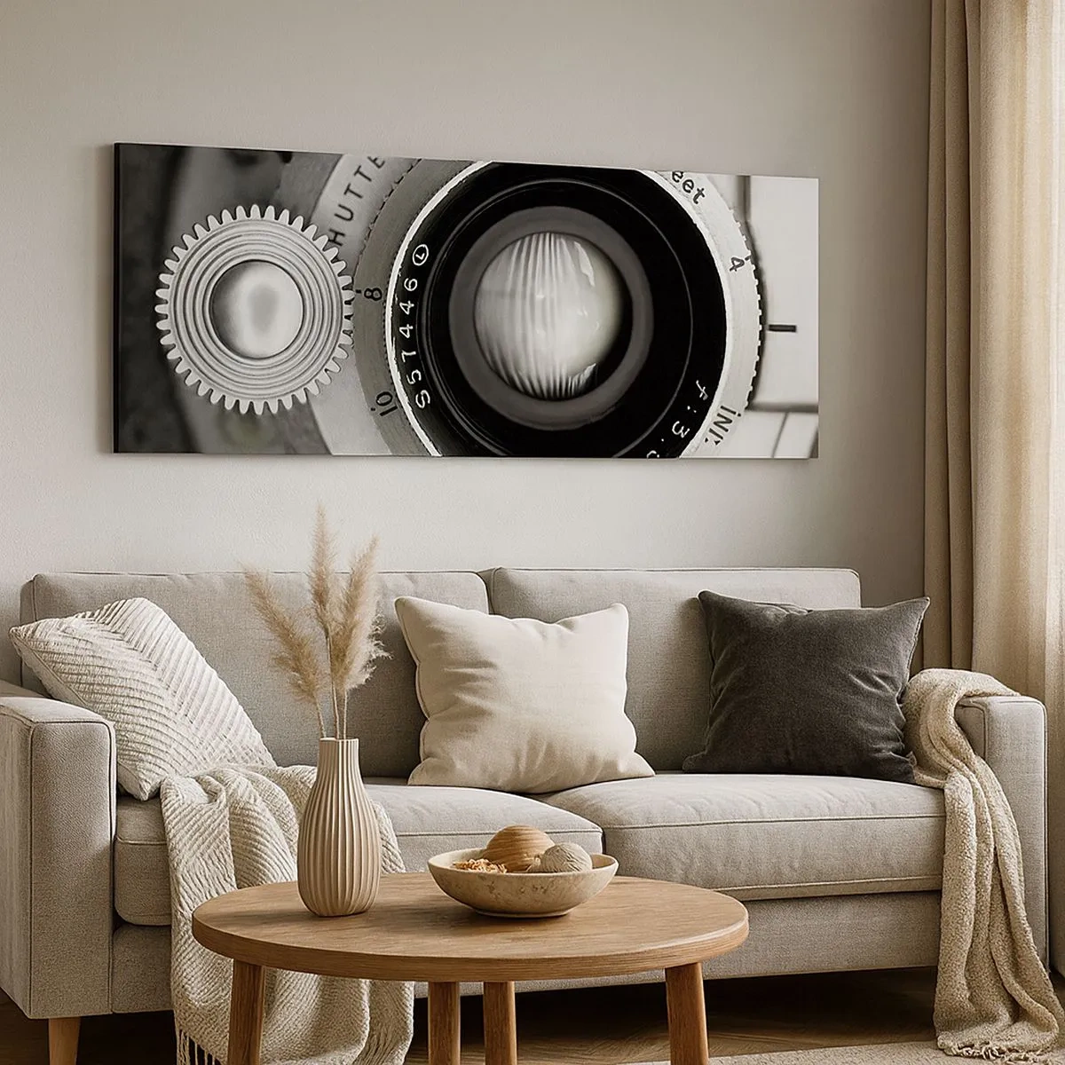 Cuadro sobre lienzo - Impresión de Imagen - Una historia de Hollywood - 100x40 cm