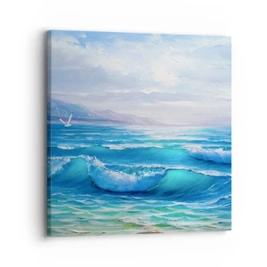 Cuadro sobre lienzo - Impresión de Imagen - Trae consuelo - 30x30 cm