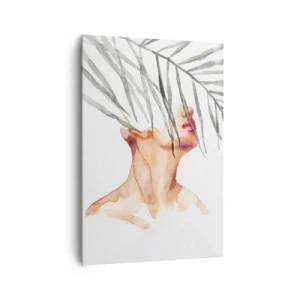 Cuadro sobre lienzo - Impresión de Imagen - Siente el pulso de los trópicos - 70x100 cm