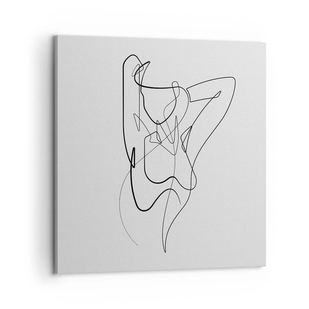 Cuadro sobre lienzo - Impresión de Imagen - Realmente, tal y como eres - 60x60 cm