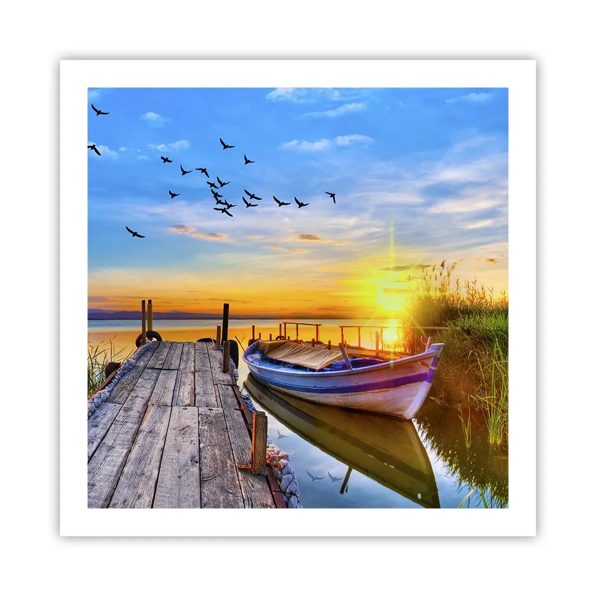 Póster - Adiós, hasta mañana - 60x60 cm