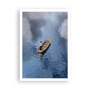 Póster - La vida - el viaje - lo desconocido - 70x100 cm