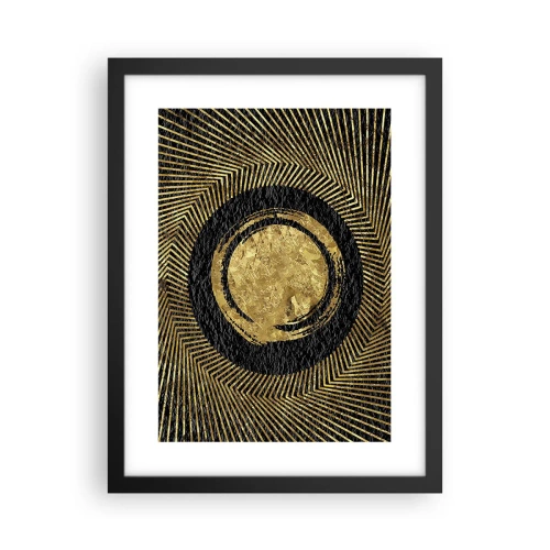 Póster en marco negro - Composición glamour - 30x40 cm