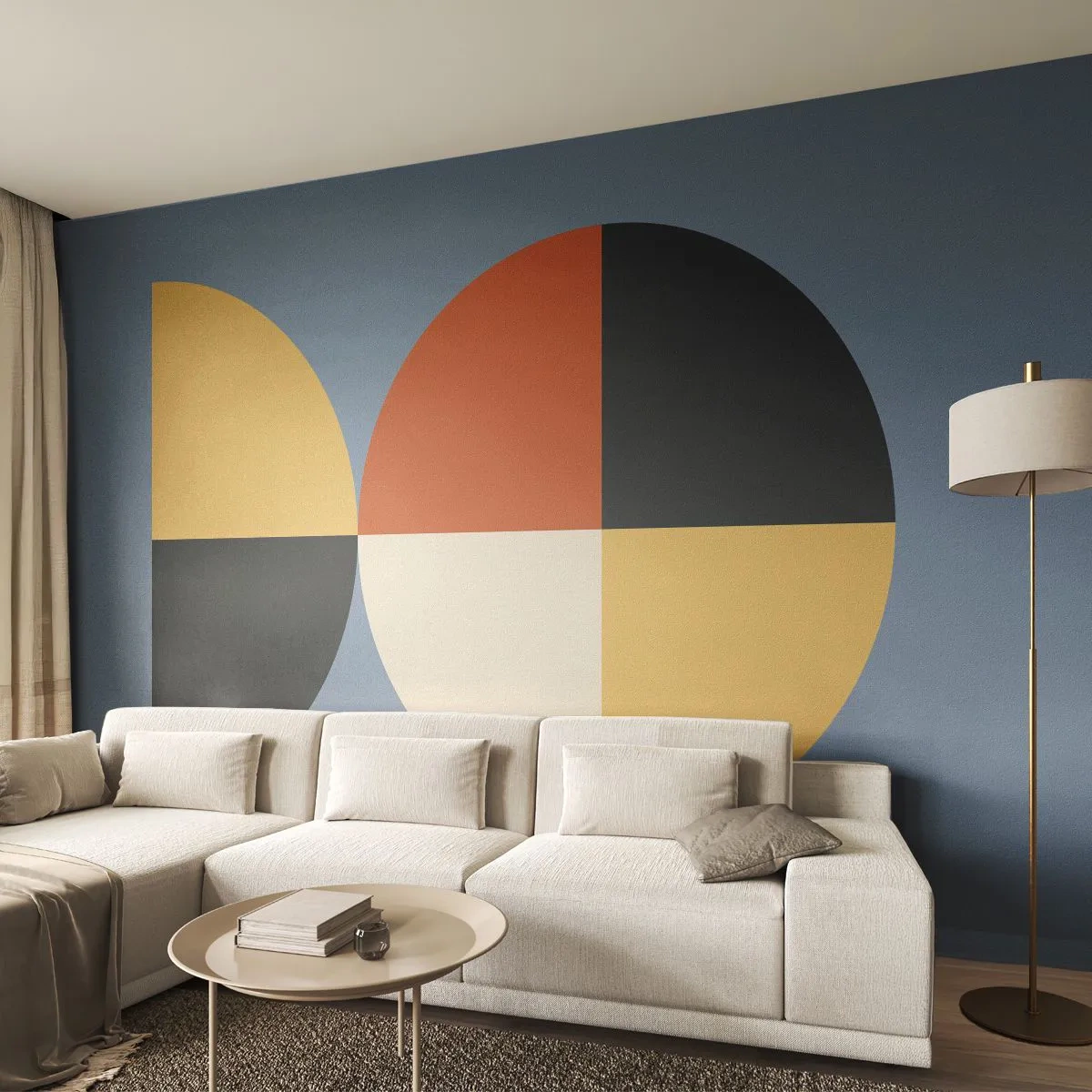 Fotomural Premium Canvas - Mira y cuenta - Abstracción, Gráficos, Arte Moderno - 250x175 cm