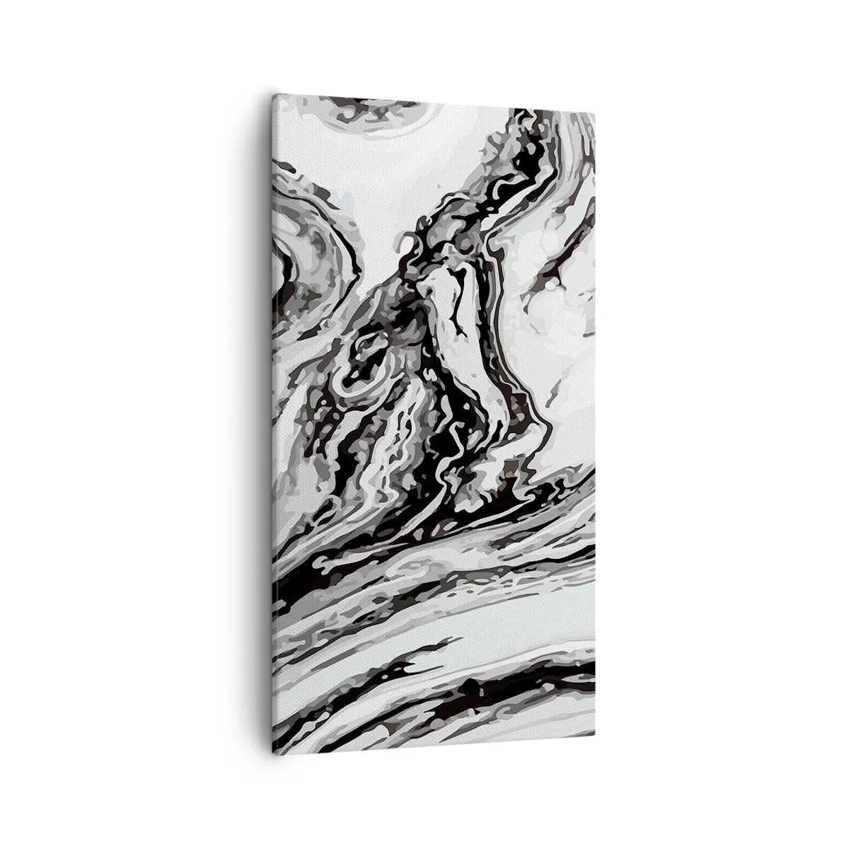 Cuadro sobre lienzo - Impresión de Imagen - Al principio existía el caos - 55x100 cm