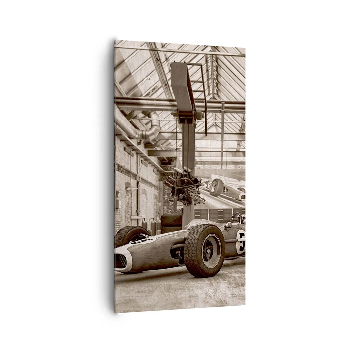 Cuadro sobre lienzo - Impresión de Imagen - El descanso del vencedor - 65x120 cm