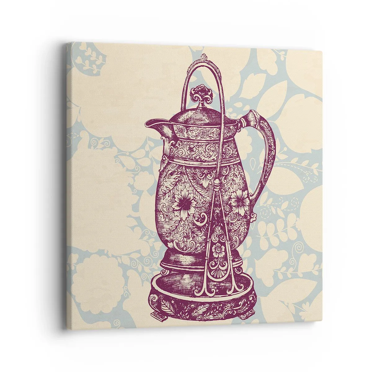 Cuadro sobre lienzo - Impresión de Imagen - La belleza de lo cotidiano - 40x40 cm