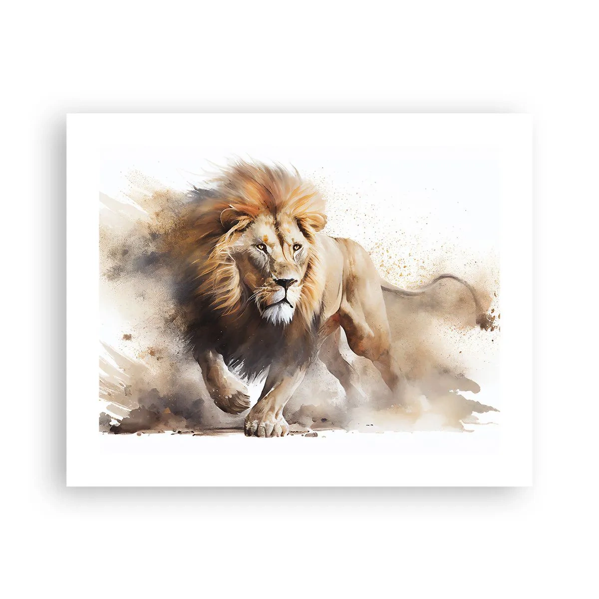 Póster - El rey ha partido - 50x40 cm