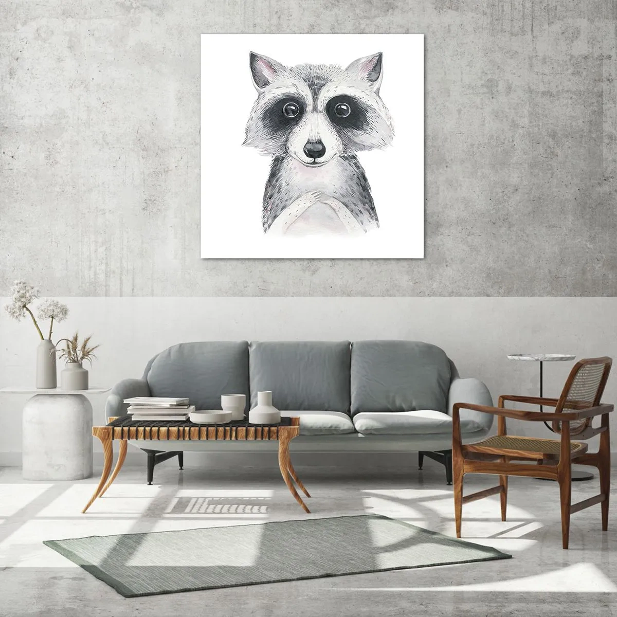 Cuadro sobre vidrio - Impresiones sobre Vidrio - Un momento para la emoción - 40x40 cm