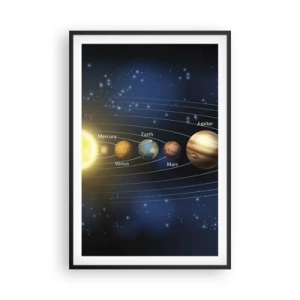 Póster en marco negro - Uno de diez - 61x91 cm