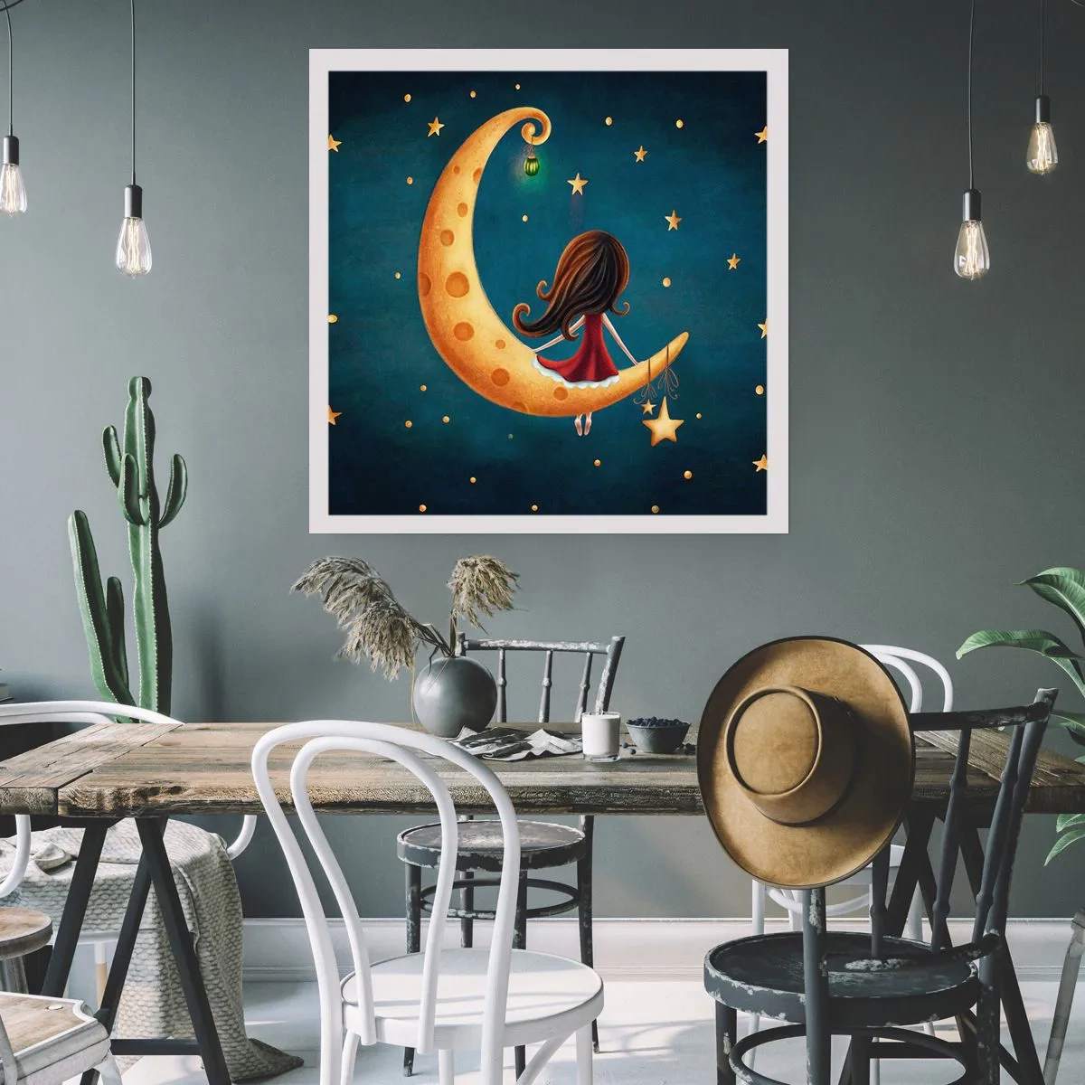 Póster - Érase una vez... - 60x60 cm