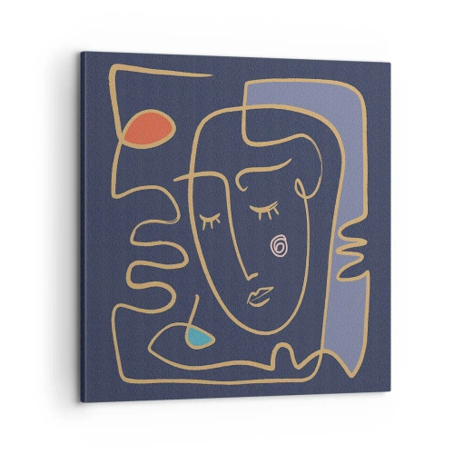 Cuadro sobre lienzo - Impresión de Imagen - En un maravilloso sueño - 60x60 cm