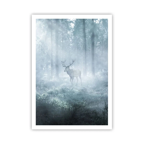 Póster - Ronda matutina por la finca - 70x100 cm