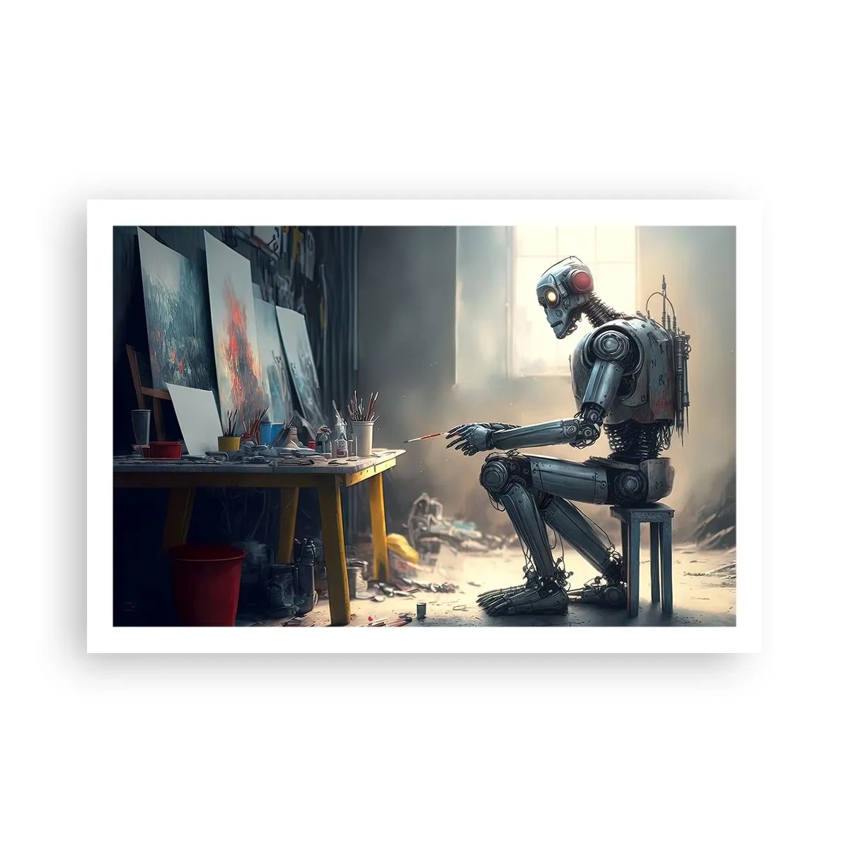 Póster - El acto de creación - 91x61 cm