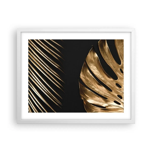 Póster en marco blanco - Diferente, e igualmente valioso - 50x40 cm