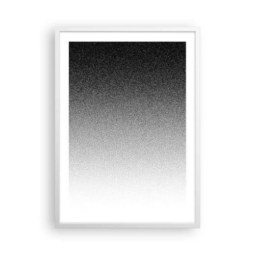Póster en marco blanco - Hacia la luz - 50x70 cm