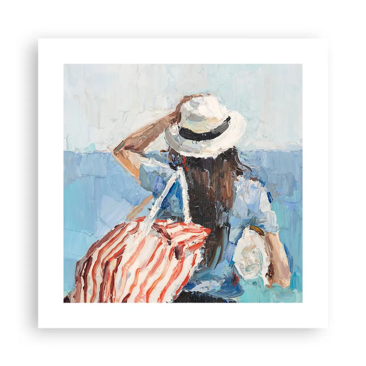 Póster - Bienvenida a tus vacaciones - 40x40 cm